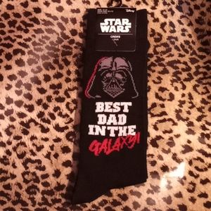 STAR WARS BEST DAD IN THE GALAXY SOCKS